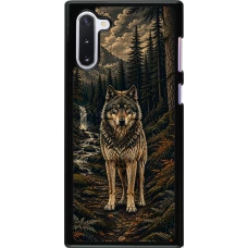 Samsung Galaxy Note 10 Case Hülle - Linocut Wold