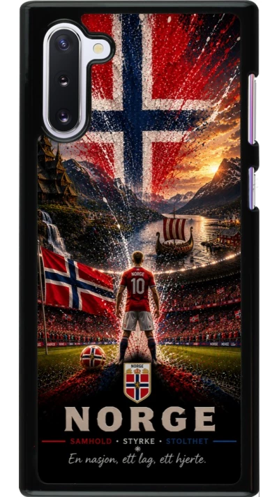 Samsung Galaxy Note 10 Case Hülle - Fussball Norwegen splash 2026