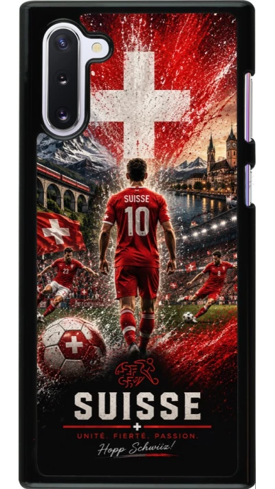 Samsung Galaxy Note 10 Case Hülle - Fussball Suisse splash 2026