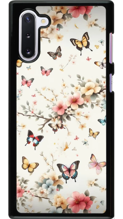 Coque Samsung Galaxy Note 10 - Spring 25 Papillons Légers