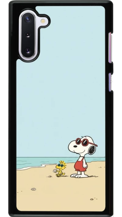 Coque Samsung Galaxy Note 10 - Snoopy on the beach Summer 2026