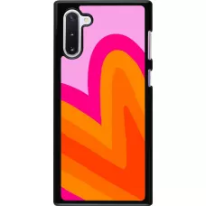 Coque Samsung Galaxy Note 10 - Valentine 2024 heart gradient