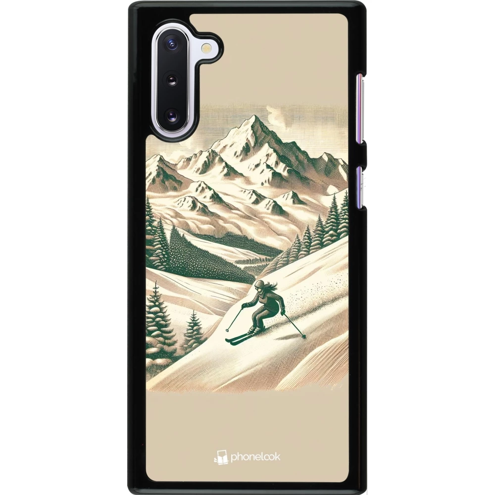 Samsung Galaxy Note 10 Case Hülle - Vintage Skiberg