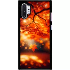 Samsung Galaxy Note 10+ Case Hülle - Herbst Magisch Orange
