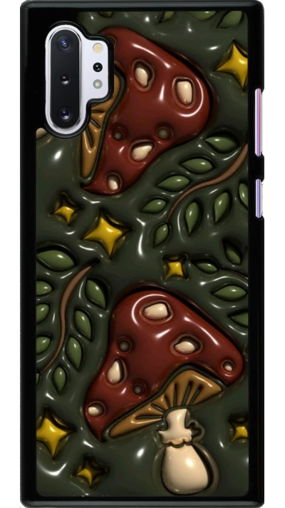Samsung Galaxy Note 10+ Case Hülle - Autumn 26 3D mushrooms