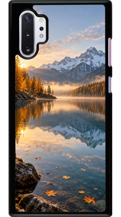 Samsung Galaxy Note 10+ Case Hülle - Autumn 26 Autumn lake