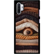 Coque Samsung Galaxy Note 10+ - Autumn 26 Dog under the covers