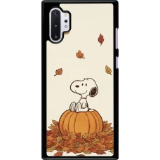 Samsung Galaxy Note 10+ Case Hülle - Autumn 26 Snoopy autumn