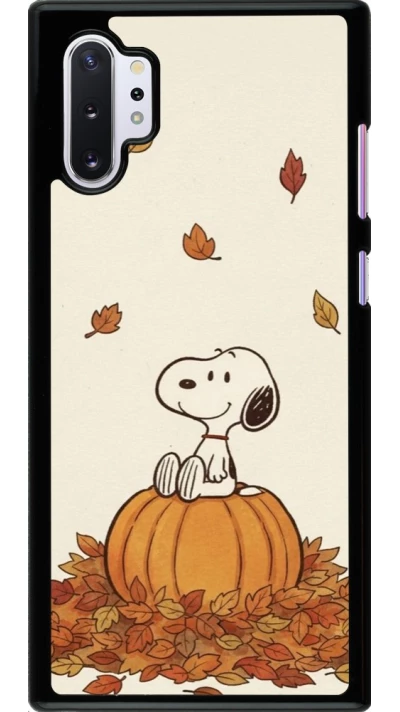Samsung Galaxy Note 10+ Case Hülle - Autumn 26 Snoopy autumn