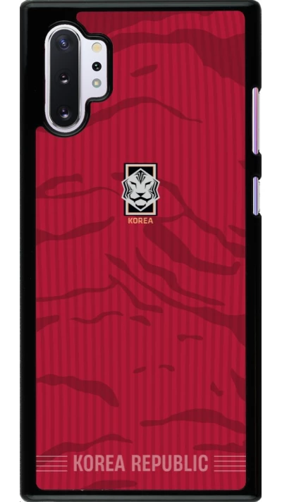 Samsung Galaxy Note 10+ Case Hülle - Südkorea 2026 personalisierbares Fussballtrikot