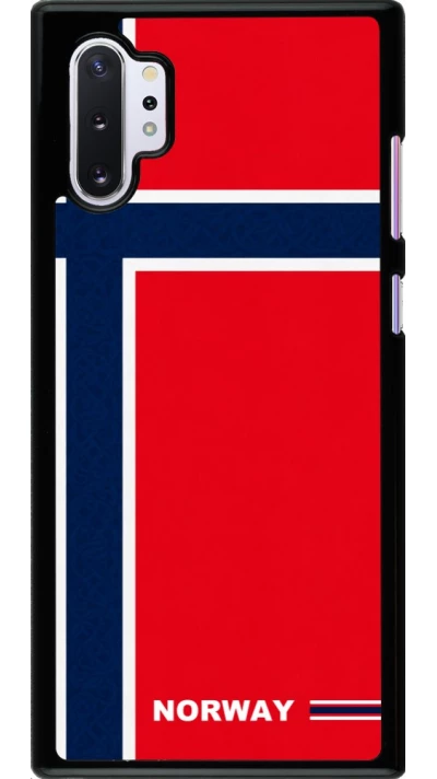 Samsung Galaxy Note 10+ Case Hülle - Norwegen 2026 personalisierbares Fussballtrikot