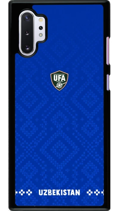 Samsung Galaxy Note 10+ Case Hülle - Usbekistan 2026 personalisierbares Fussballtrikot