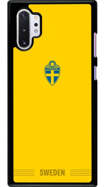 Samsung Galaxy Note 10+ Case Hülle - Schweden 2026 personalisierbares Fussballtrikot