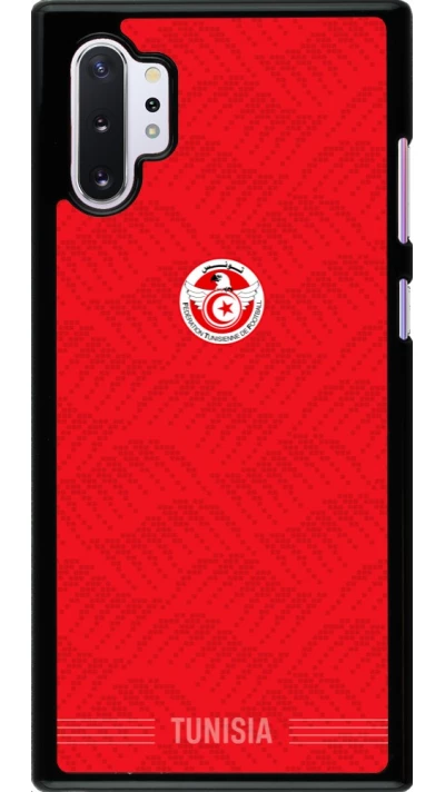 Samsung Galaxy Note 10+ Case Hülle - Tunesien 2026 personalisierbares Fussballtrikot