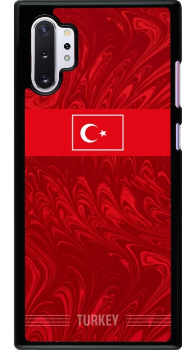 Samsung Galaxy Note 10+ Case Hülle - Türkei 2026 personalisierbares Fussballtrikot