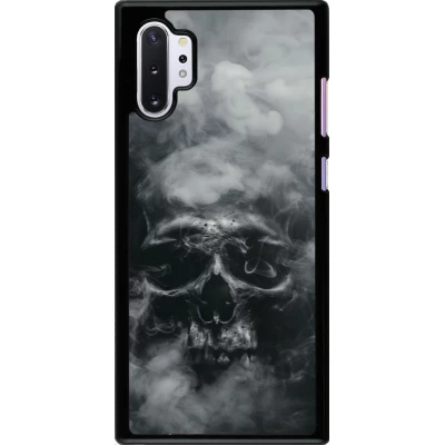 Samsung Galaxy Note 10+ Case Hülle - Halloween 2024 smoky skull