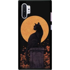 Samsung Galaxy Note 10+ Case Hülle - Halloween 2026 Cat Art Nouveau