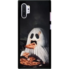 Samsung Galaxy Note 10+ Case Hülle - Halloween 2026 Ghost eating pizza