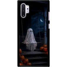 Samsung Galaxy Note 10+ Case Hülle - Halloween 2026 Ghost on a swing
