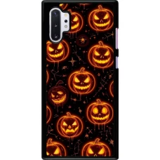 Samsung Galaxy Note 10+ Case Hülle - Halloween 2026 Pattern Pumpkins