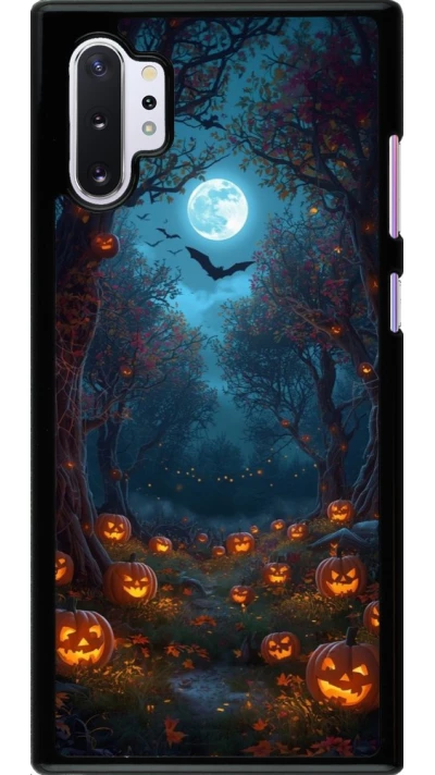 Samsung Galaxy Note 10+ Case Hülle - Halloween 2026 Road of Pumpkins