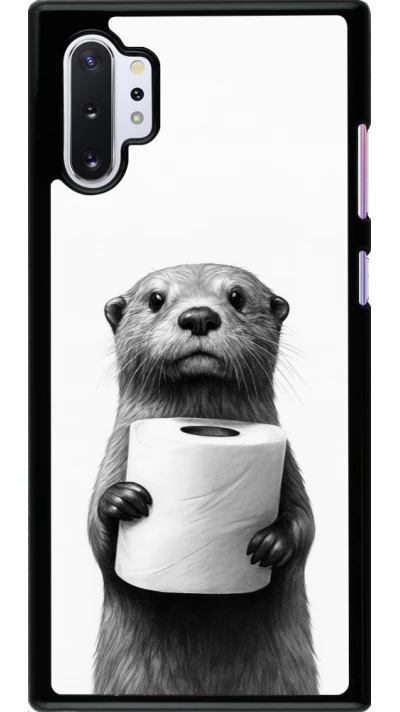 Samsung Galaxy Note 10+ Case Hülle - Otter Toilettenpapier