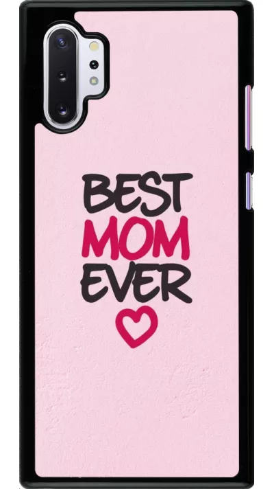 Samsung Galaxy Note 10+ Case Hülle - Mom 2023 best Mom ever pink