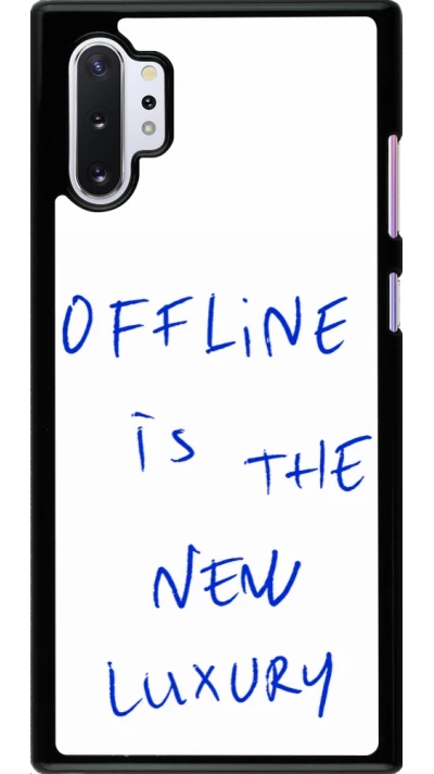 Samsung Galaxy Note 10+ Case Hülle - Offline is the new luxury