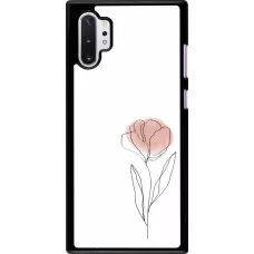 Samsung Galaxy Note 10+ Case Hülle - Spring 23 minimalist flower