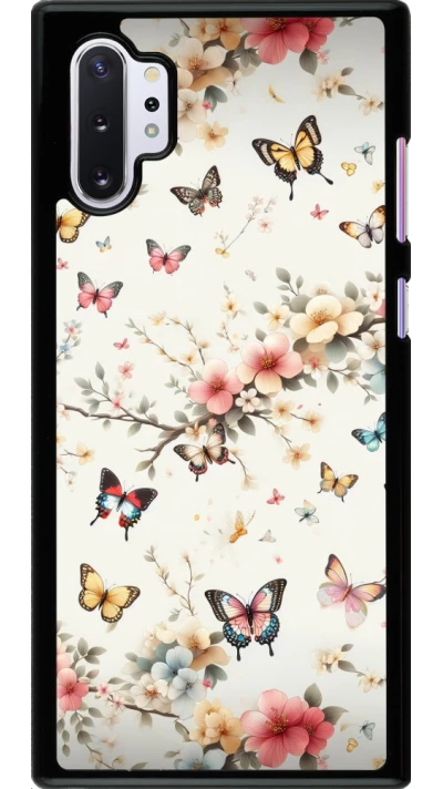 Coque Samsung Galaxy Note 10+ - Spring 25 Papillons Légers