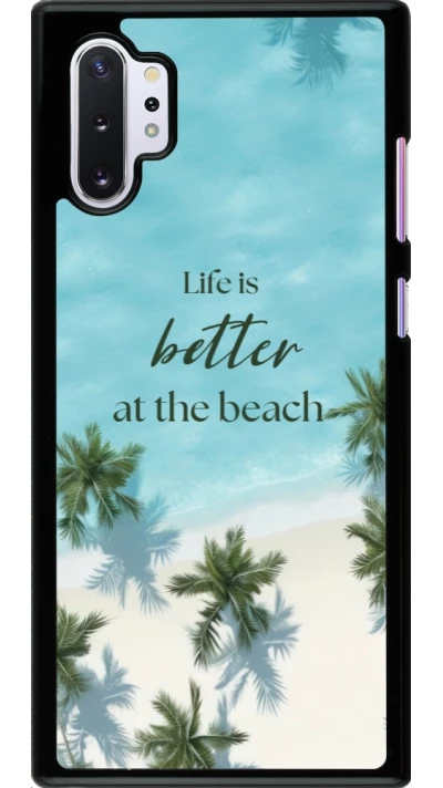 Samsung Galaxy Note 10+ Case Hülle - Summer 2025 Life is better at the beach