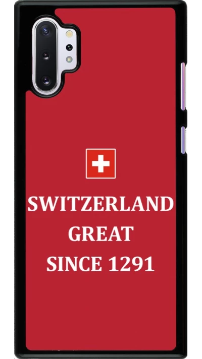 Samsung Galaxy Note 10+ Case Hülle - Switzerland Great Since 1291