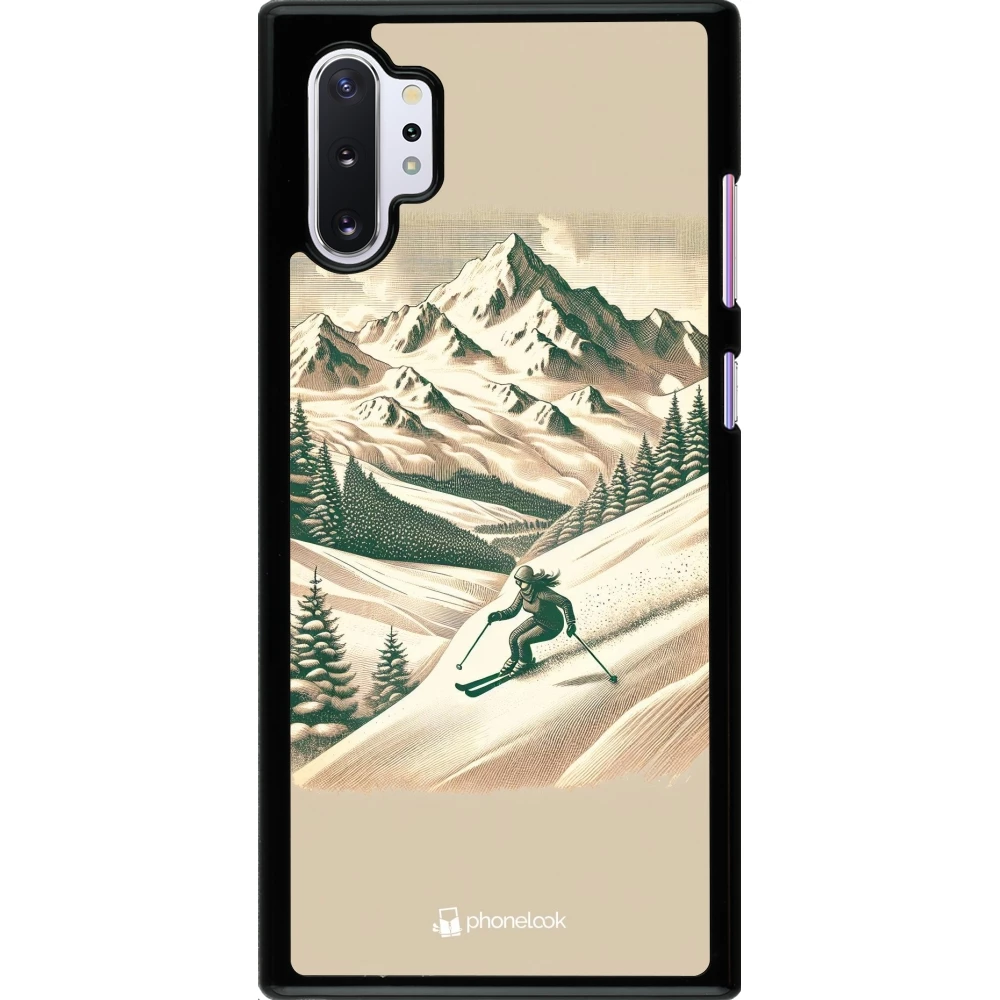 Samsung Galaxy Note 10+ Case Hülle - Vintage Skiberg