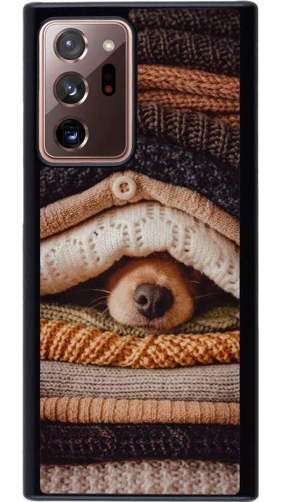 Coque Samsung Galaxy Note 20 Ultra - Autumn 26 Dog under the covers