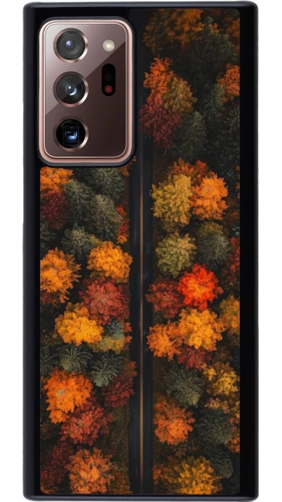 Coque Samsung Galaxy Note 20 Ultra - Autumn 26 Road in autumn