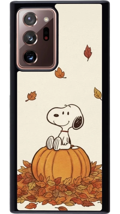Coque Samsung Galaxy Note 20 Ultra - Autumn 26 Snoopy autumn