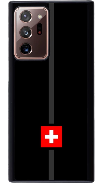 Samsung Galaxy Note 20 Ultra Case Hülle - Kanton CH schwarz