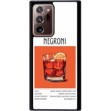 Samsung Galaxy Note 20 Ultra Case Hülle - Cocktail Rezept Negroni