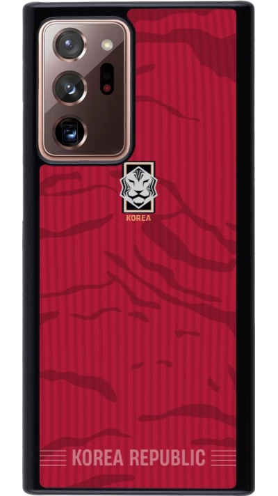 Samsung Galaxy Note 20 Ultra Case Hülle - Südkorea 2026 personalisierbares Fussballtrikot