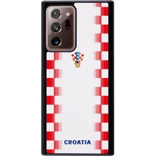 Samsung Galaxy Note 20 Ultra Case Hülle - Kroatien 2026 personalisierbares Fussballtrikot