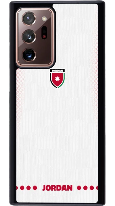 Samsung Galaxy Note 20 Ultra Case Hülle - Jordanien 2026 personalisierbares Fussballtrikot