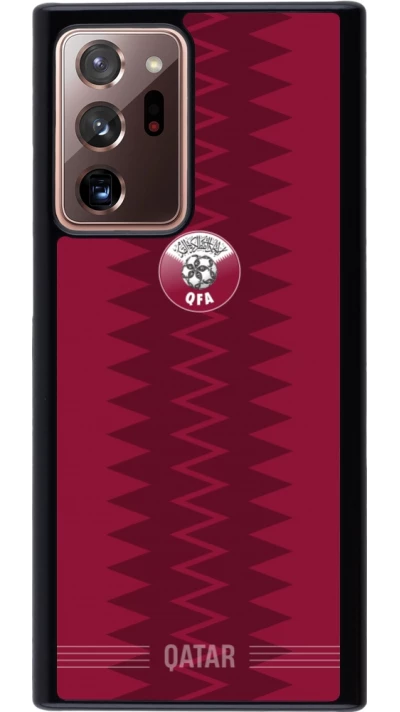 Samsung Galaxy Note 20 Ultra Case Hülle - Qatar 2026 personalisierbares Fussballtrikot