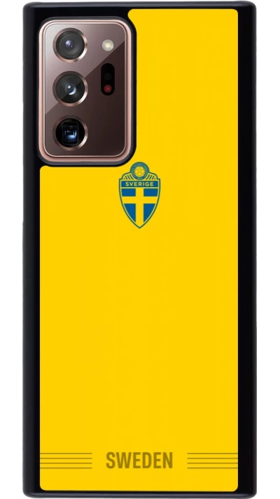 Samsung Galaxy Note 20 Ultra Case Hülle - Schweden 2026 personalisierbares Fussballtrikot