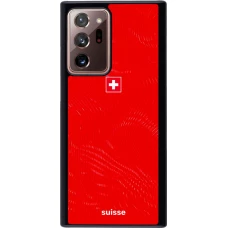 Coque Samsung Galaxy Note 20 Ultra - Maillot de football Suisse 2026 personnalisable