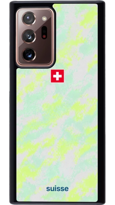 Samsung Galaxy Note 20 Ultra Case Hülle - Schweiz Away 2026 personalisierbares Fussballtrikot