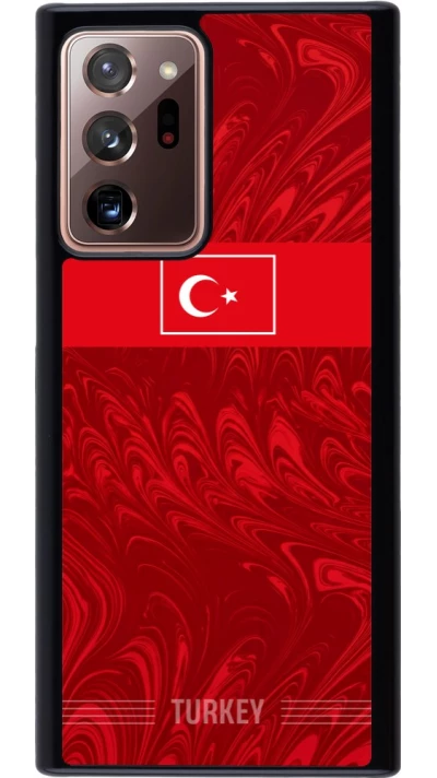 Samsung Galaxy Note 20 Ultra Case Hülle - Türkei 2026 personalisierbares Fussballtrikot