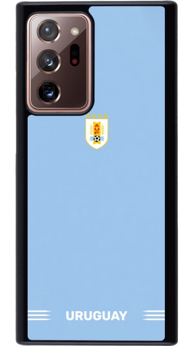 Samsung Galaxy Note 20 Ultra Case Hülle - Uruguay 2026 personalisierbares Fussballtrikot