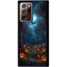Coque Samsung Galaxy Note 20 Ultra - Halloween 2026 Road of Pumpkins