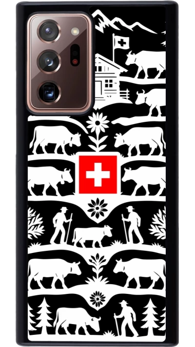 Coque Samsung Galaxy Note 20 Ultra - Poya Suisse 3 noir
