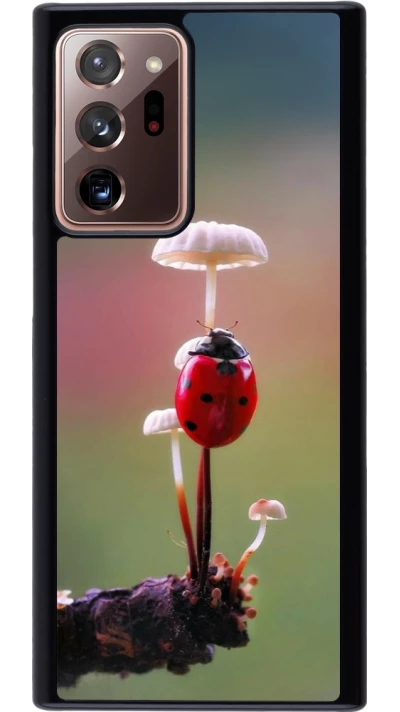 Samsung Galaxy Note 20 Ultra Case Hülle - Ladybird on a mushroom Spring 2026